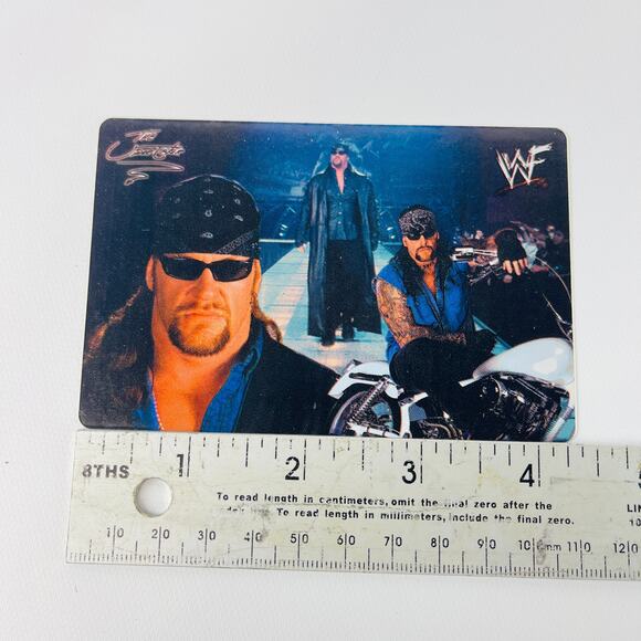 2000 WWF The Undertaker Wrestling Vending Stickers (2) Unused - Picture 2 of 9